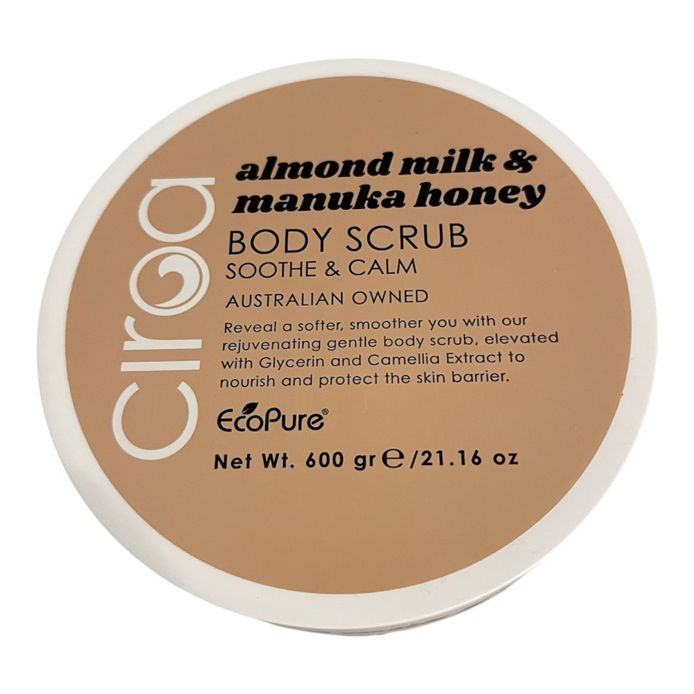 🪷 Ciroa Almond Milk & Manuka Honey Body Scrub: Soothe & Calm